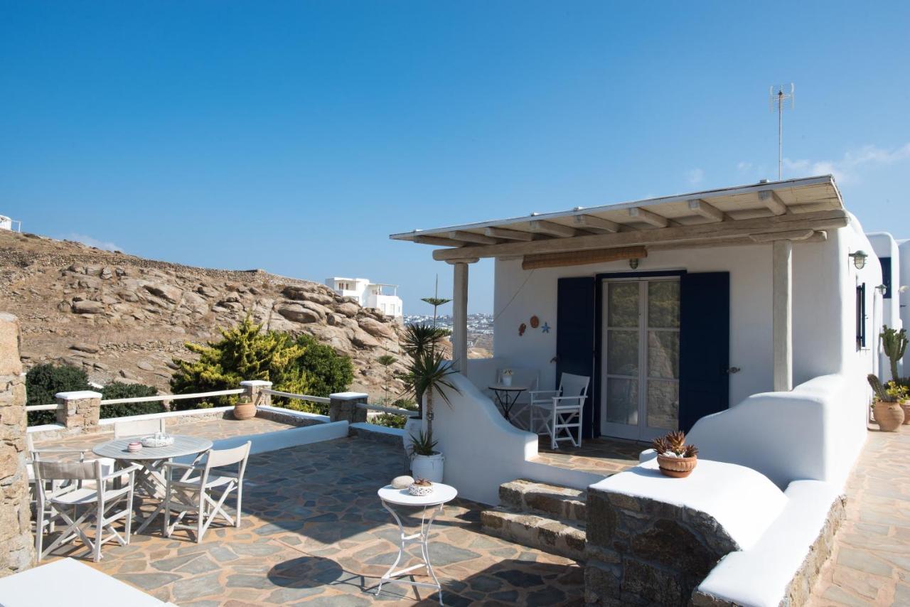 Yalos Mykonos Ornos Pouli Private Apartments W Shared Swimming Pool Mykonos Town Exterior photo