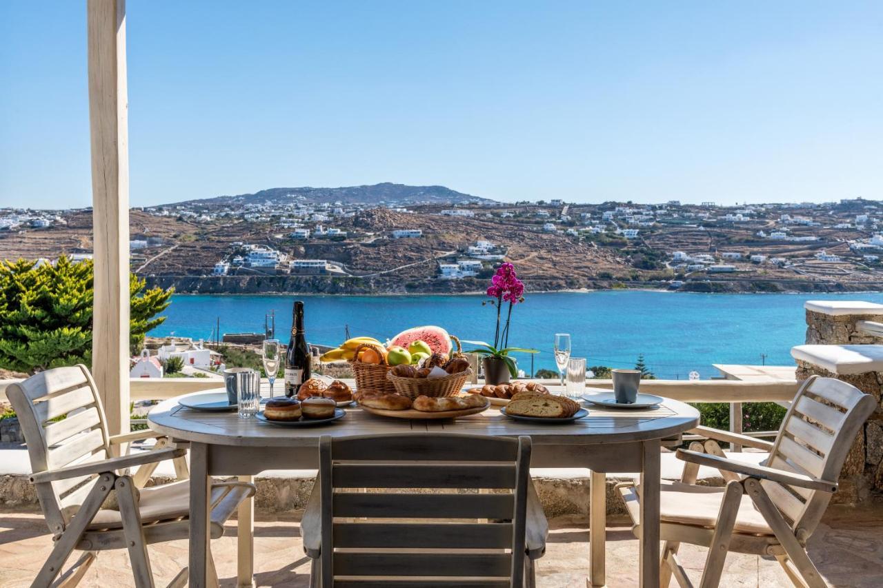 Yalos Mykonos Ornos Pouli Private Apartments W Shared Swimming Pool Mykonos Town Exterior photo