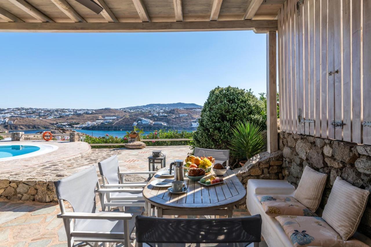 Yalos Mykonos Ornos Pouli Private Apartments W Shared Swimming Pool Mykonos Town Exterior photo