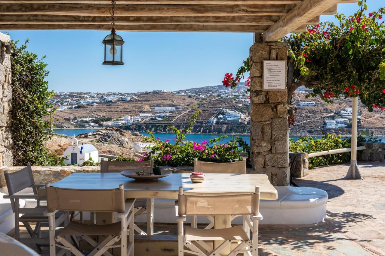 Yalos Mykonos Ornos Pouli Private Apartments W Shared Swimming Pool Mykonos Town Exterior photo