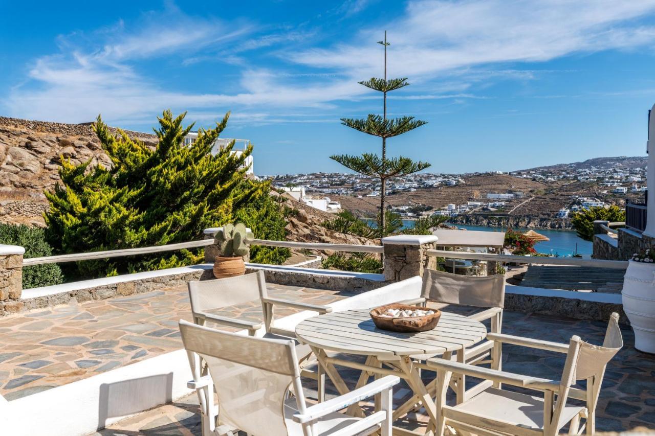 Yalos Mykonos Ornos Pouli Private Apartments W Shared Swimming Pool Mykonos Town Exterior photo